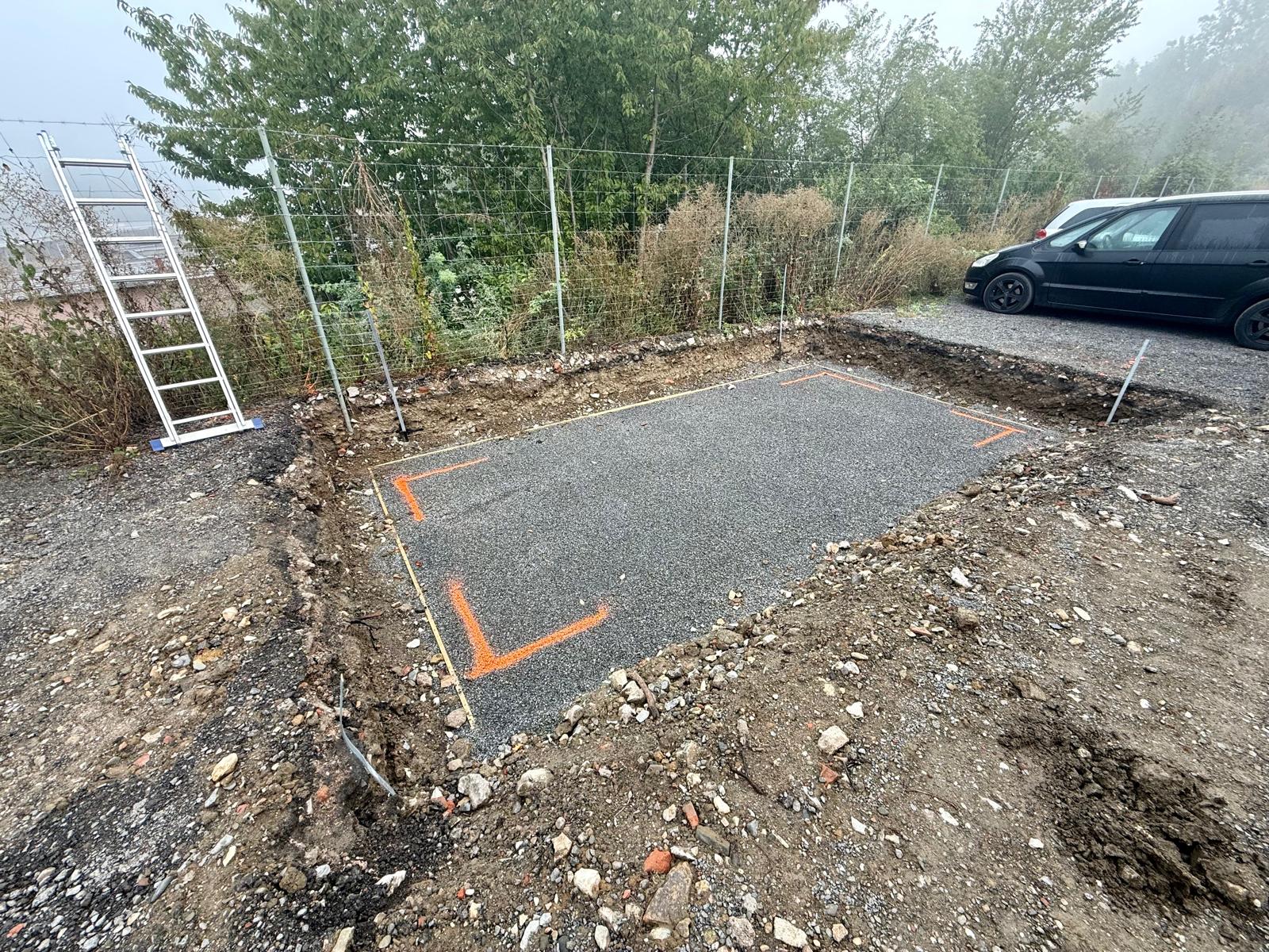 Realizace BelektroB – osazení trafostanice